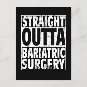 Carte Postale Chirurgie bariatrique Manches gastriques Bande Per