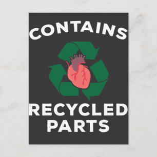 Carte Postale Chirurgie cardiaque Survivor Bypass Open Heart Rec