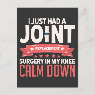 Carte Postale Chirurgie de remplacement conjoint Récupération du