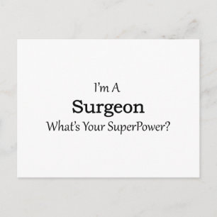 Carte Postale Chirurgien