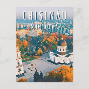 Carte Postale Chisinau, la ville de l'architecture soviétique