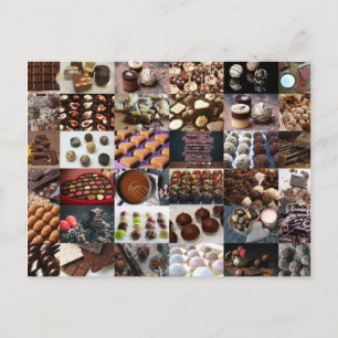 Carte Postale Chocolat