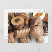 Carte Postale chocolat (Devant / Derrière)