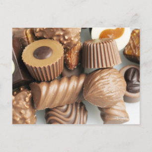 Carte Postale chocolat