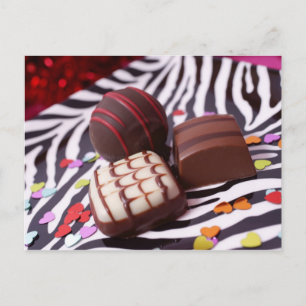 Carte Postale chocolat