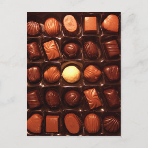 CARTE POSTALE CHOCOLATS BELGES