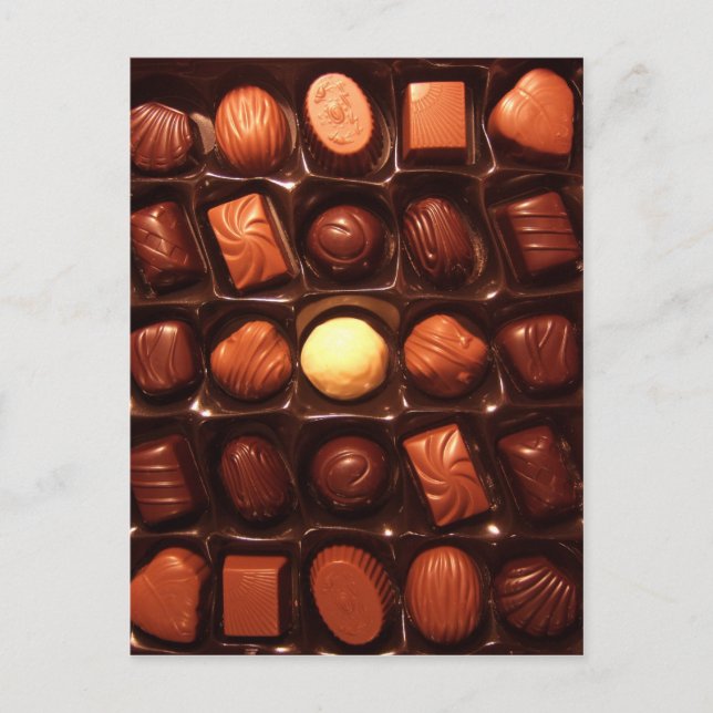 CARTE POSTALE CHOCOLATS BELGES (Devant)