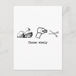 Carte Postale Choisir judicieusement