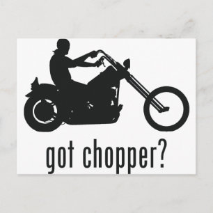 Carte Postale Chopper