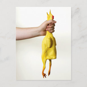 Carte Postale Choquer le poulet