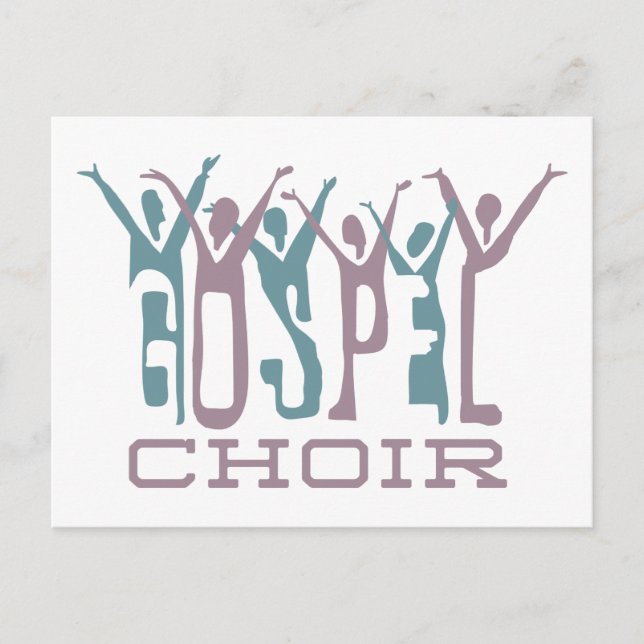 Carte Postale Chorale Gospel (Devant)