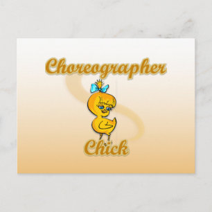 Carte Postale Chorégraphe Chick