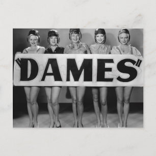 Carte Postale Chorus Girls - Dames - 1706394.jpg