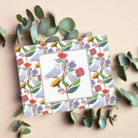 Chouettes De Style William Morris Élégantes Avec F