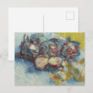 Carte Postale Choux rouges et ail Vincent van Gogh
