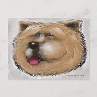 Carte Postale Chow Chow