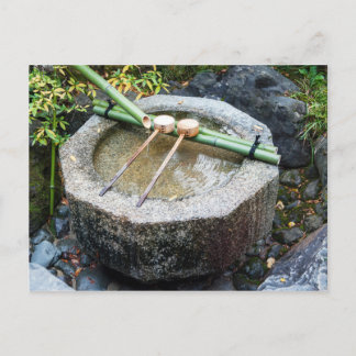 Carte Postale Chōzubachi dans le temple Ginkaku-ji