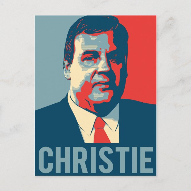 Carte Postale Chris Christie Hope (Devant)