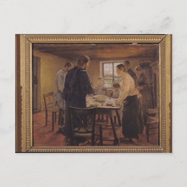 Carte Postale Christ avec les paysans, c.1887-88 (Devant)