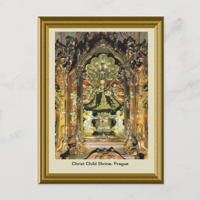 Carte Postale Christ Child Shrine, Prague (Devant)