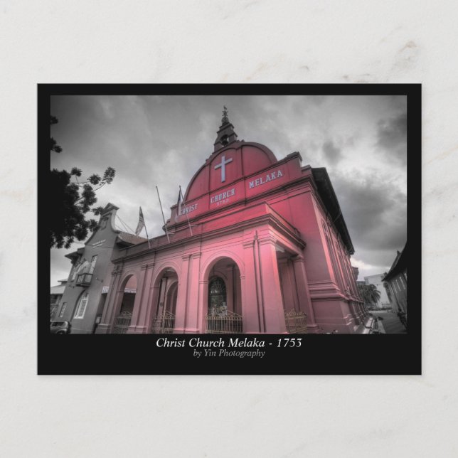 Carte Postale Christ Church Melaka - 1753 (Devant)
