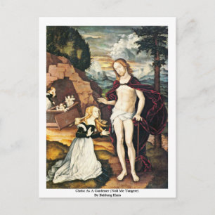 Carte Postale Christ Comme jardinier (Noli Me Tangere)