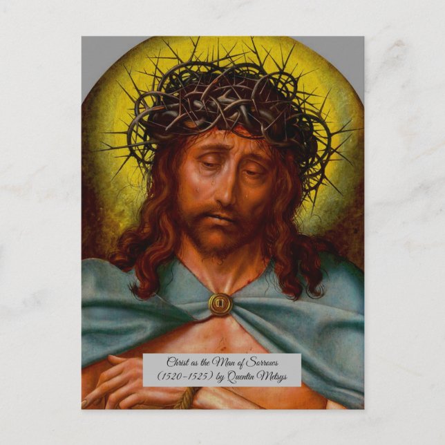 Carte Postale Christ comme l'homme de la douleur (Devant)