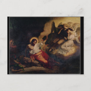 Carte Postale Christ dans le jardin des Oliviers, 1827