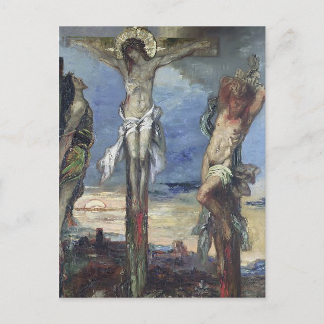 Carte Postale Christ entre les deux voleurs, c.1870 (Devant)