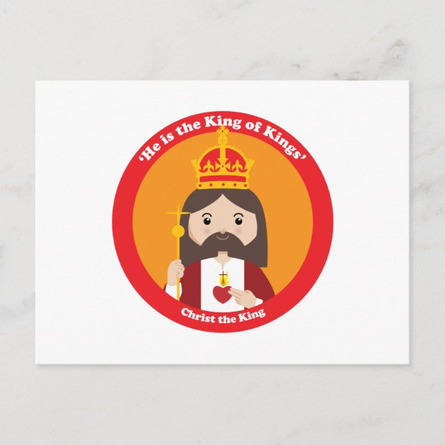 Carte Postale Christ le roi (Devant)