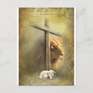 Carte Postale Christ Lion de Juda