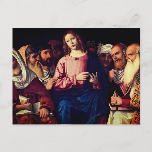 Carte Postale Christ parmi les médecins (1504) (Devant)
