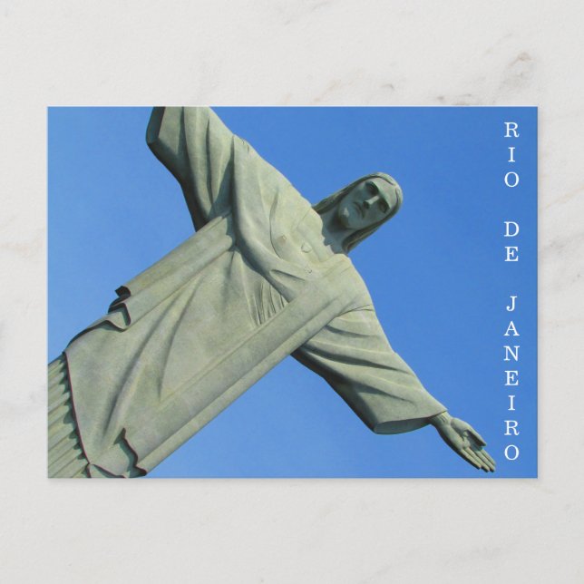 Carte Postale christ redemer brésil (Devant)