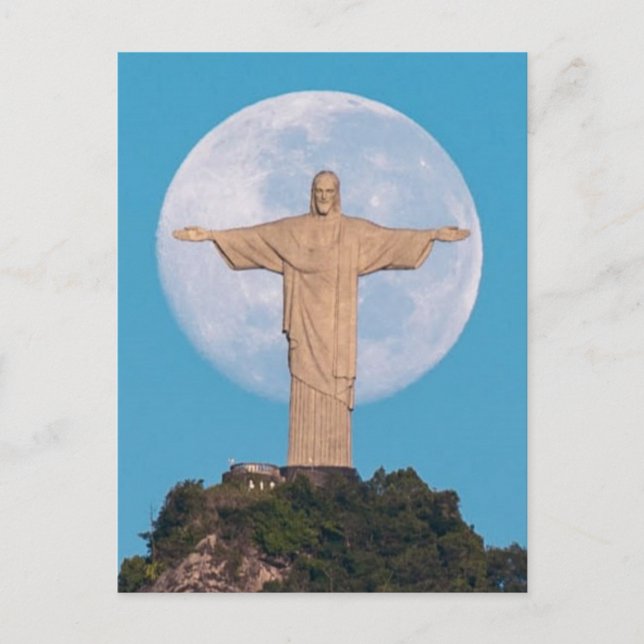 Carte Postale Christ Rédempteur (Devant)