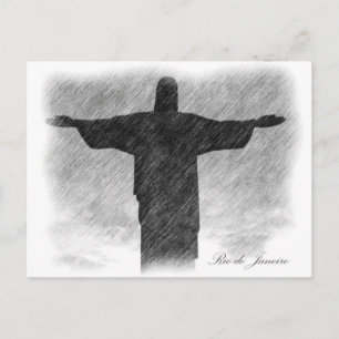Carte Postale Christ Rédempteur 1