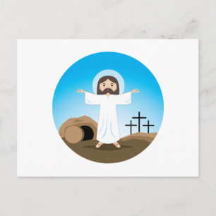 Carte Postale Christ ressuscité