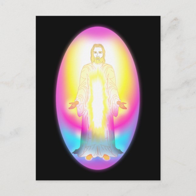 Carte Postale Christ Retourne (Devant)