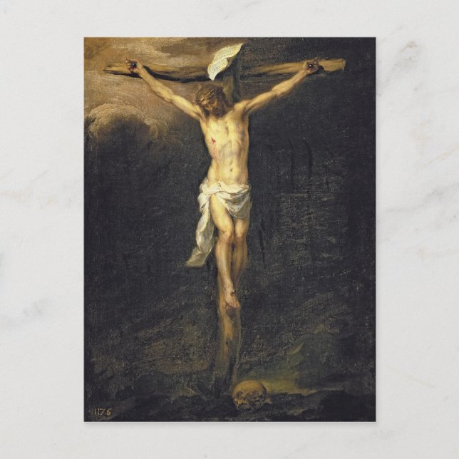 Carte Postale Christ sur la Croix, 1672 (Devant)