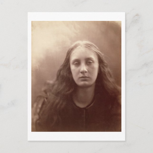 Carte Postale Christabel, portrait de May Prinsep, c.1867 (sepia (Devant)