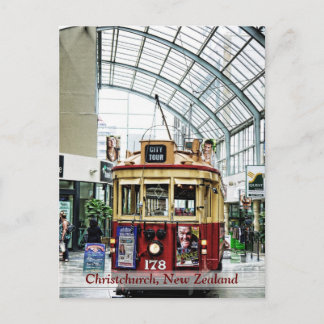 Carte Postale Christchurch City Tour Tram n° 178 NZ Postcard