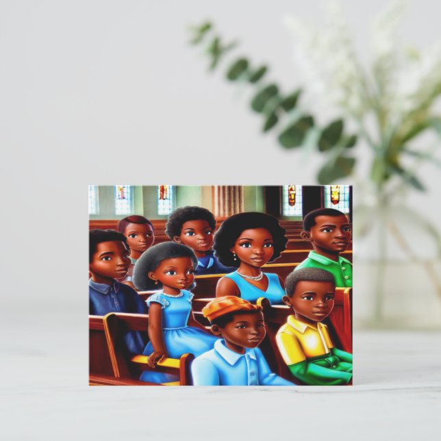 Carte postale Christian du dimanche matin (Debout devant)