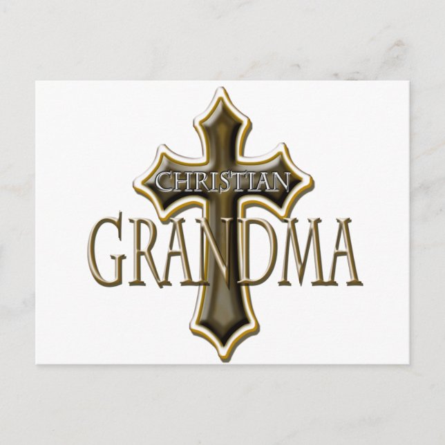 Carte Postale Christian Grandma (Devant)