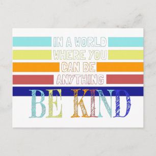 Carte Postale Christian Miracle Worker BE Kind