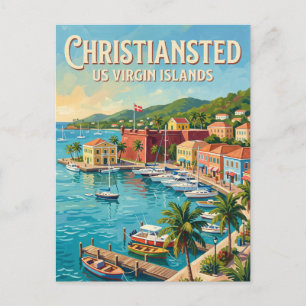 Carte Postale Christiansted Îles Vierges américaines