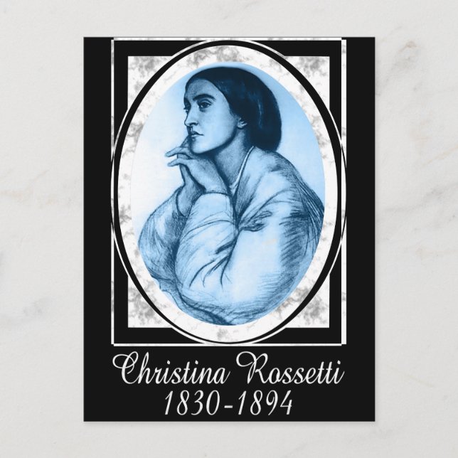 Carte Postale Christina Rossetti (Devant)