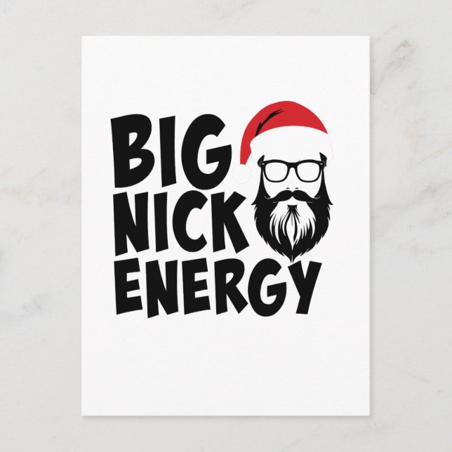 Carte Postale Christmas Big Nick Energy (Devant)