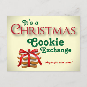 Carte postale Christmas Cookie Exchange