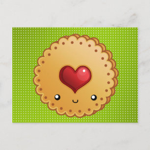 Carte Postale Christmas Cookie Recipe card