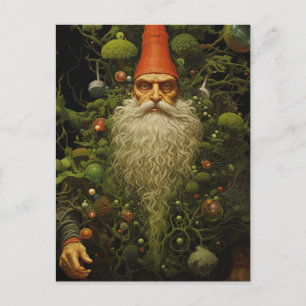 Carte Postale Christmas Gnome