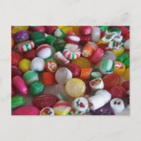 Carte postale Christmas Hard Candies